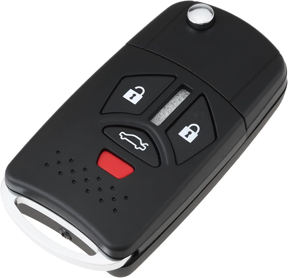 3+1 Knoppen Auto emote Sleutel Shell Case Fob Rechts Slot Compatibel met Mitsubishi Eclipse Lancer Galant