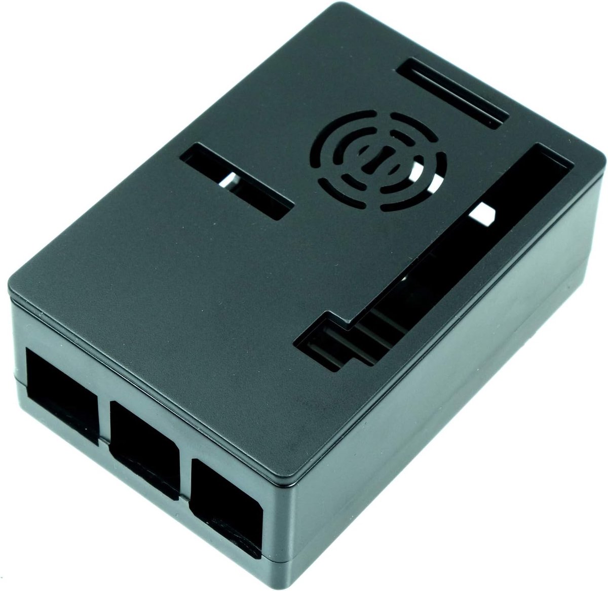 Behuizing voor Raspberry Pi B+/2/3 en 3,5" Display, zwart