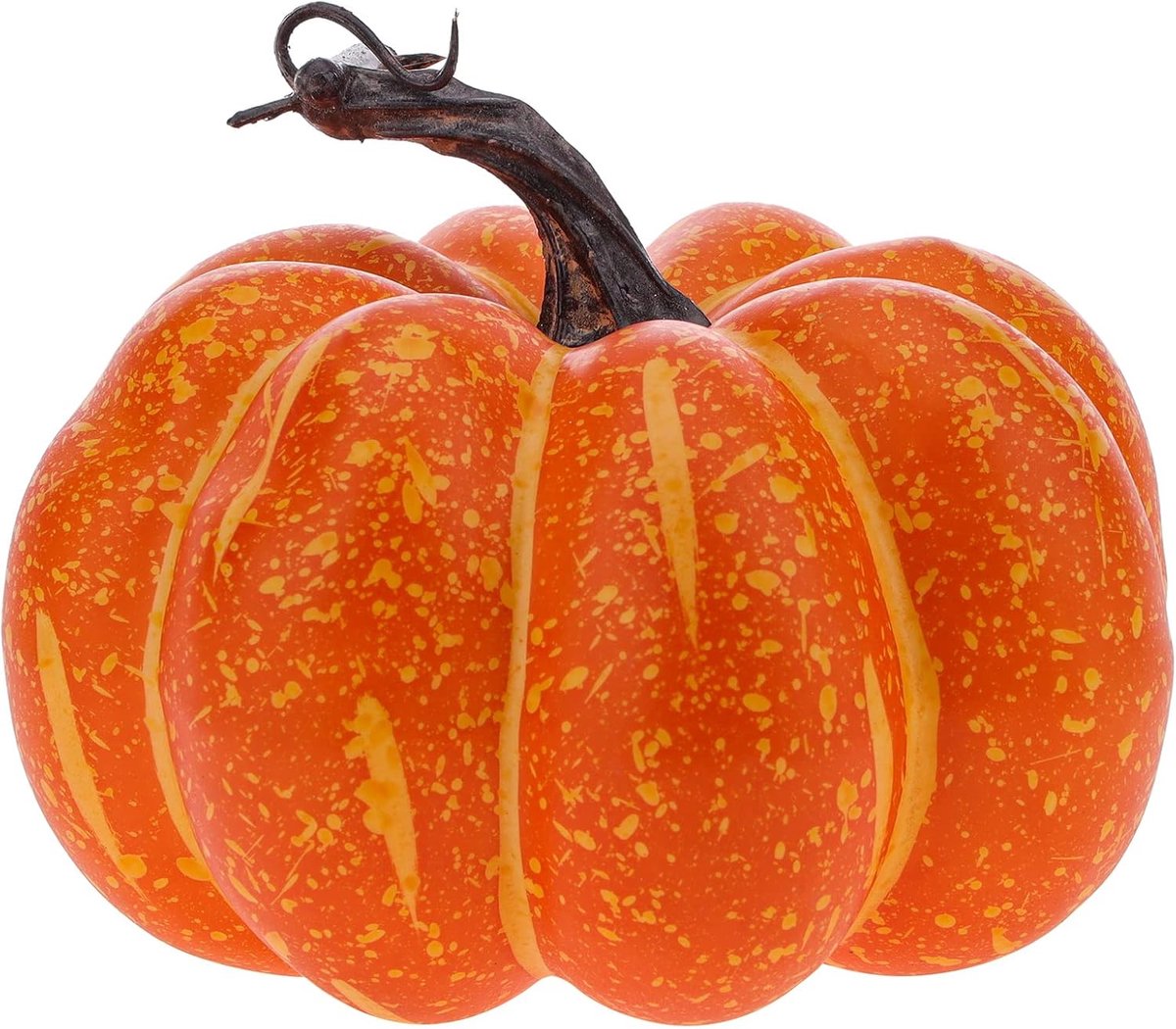 Thanksgiving Geel Kunstmatige Pompoen Decor 15 CM Halloween Realistische Schuim Nep Pompoen Voor Herfst Oogst Thuis Keuken Tafeldecoraties