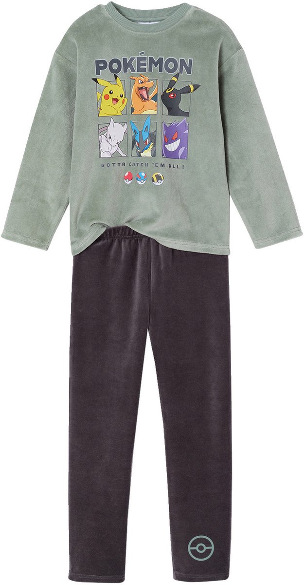 Vertbaudet Pyjama en velours Pokemon garçon