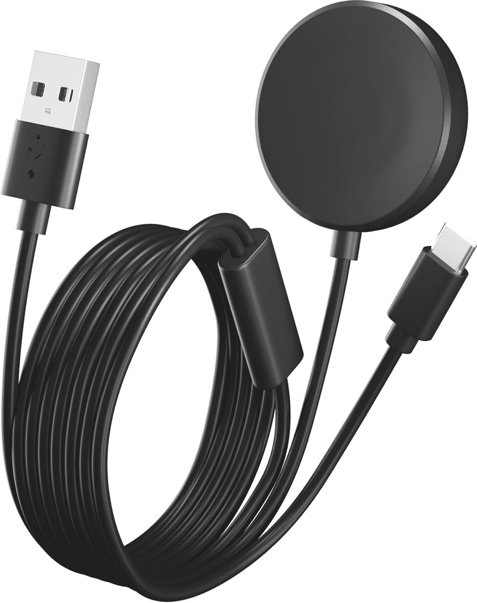 Compatibel met Samsung Galaxy Watch 7/Ultra/FE/6/6 Classic/5 Pro/4 Classic/3/Active 2/Active 2 in 1 USB naar USB C oplaadkabel voor Galaxy Watch Telefoon Tablet Oortelefoon enz.