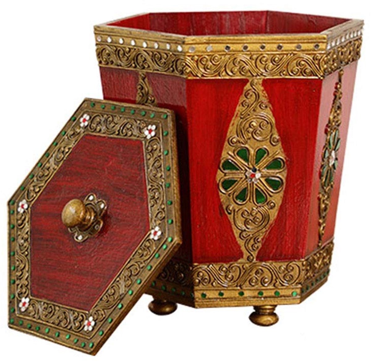 Prullenbak Houten vierkante prullenbak met deksel Vuilnisbak afval kan for keuken prullenbak for Keuken Badkamer Slaapkamer Thuiskantoor woonkamer Vuilnisbak (Color : B)