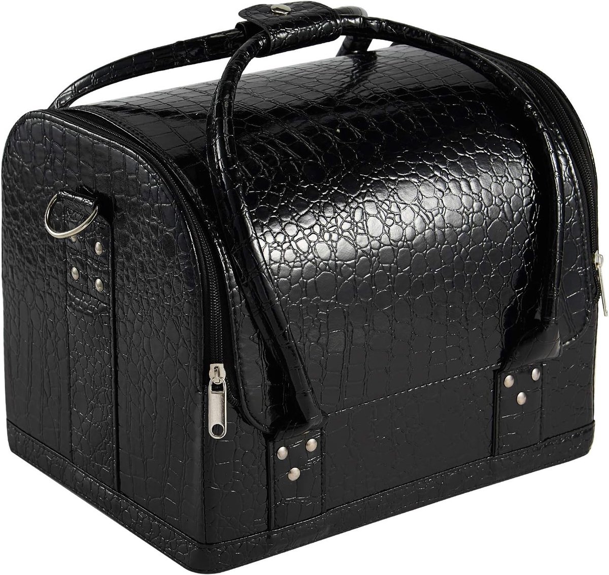 Cosmeticakoffer, L-zwart, Large