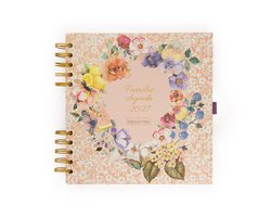 Endless Mae - Floral Embrace - Familie Agenda - 2027 - Roze - Bloemen
