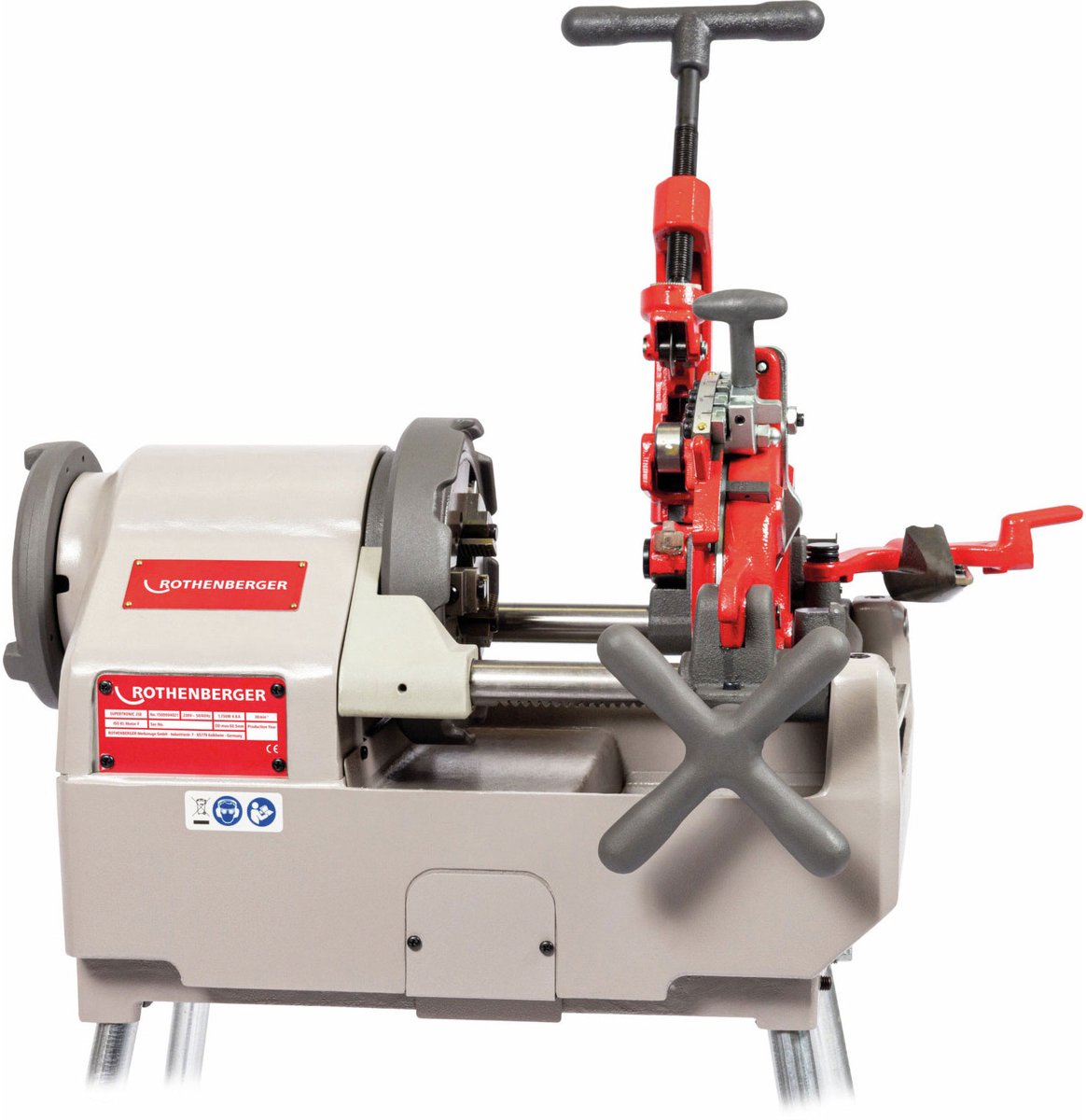 ROTHENBERGER SUPERTRONIC 2SE, Automatische draadsnijkoppen, NPT 1/2-2", 230V - 1500004028