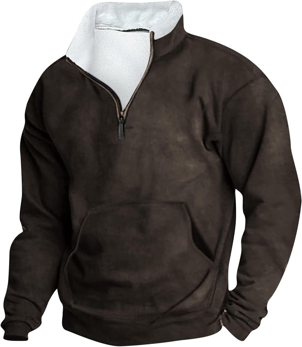 Hoodie met lange mouwen, bedrukt, casual en comfortabel voor heren
