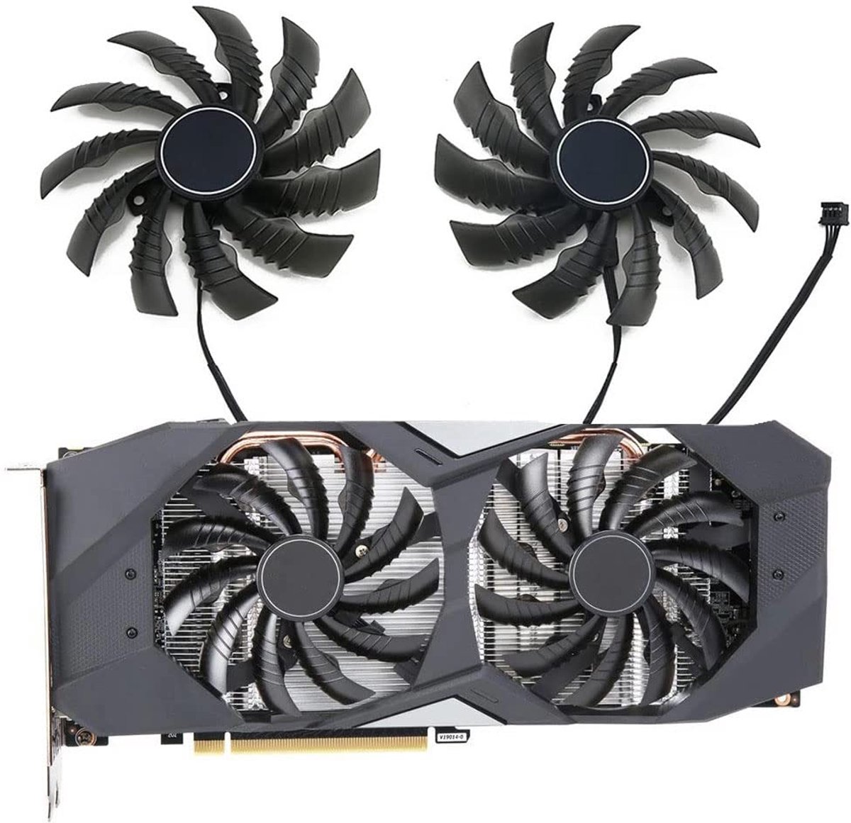 95MM PLD10010S12H/PLD10010S12HH GPU grafische kaart koelventilator vervangen voor Gigabyte GTX 1660 ti/GTX 1650 / RTX 2060 2070 2080 grafische videokaart koelventilator (ventilator-AB)