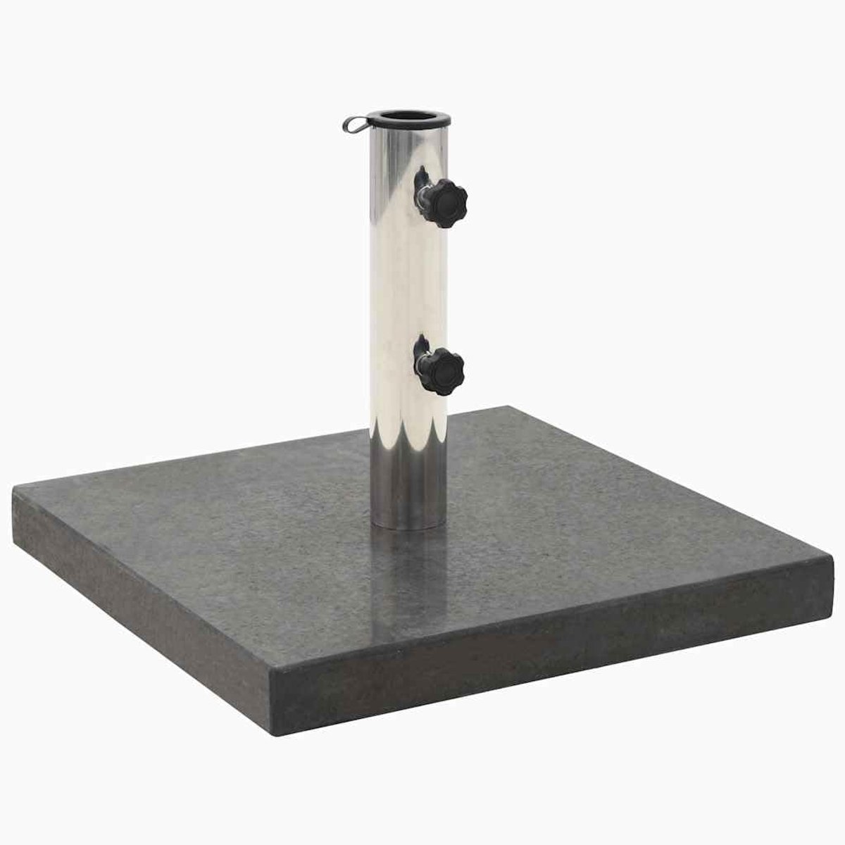 Parasolstandaard 30kg graniet grijs vierkant