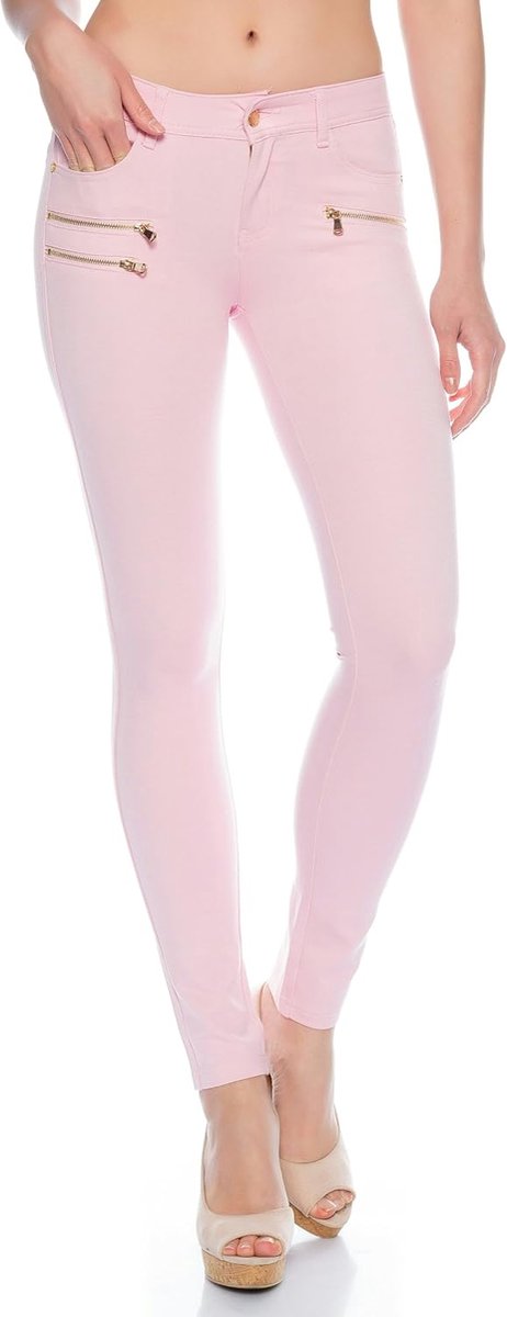 Age Damesbroek Jegging Legging Zipper stijlvol H086