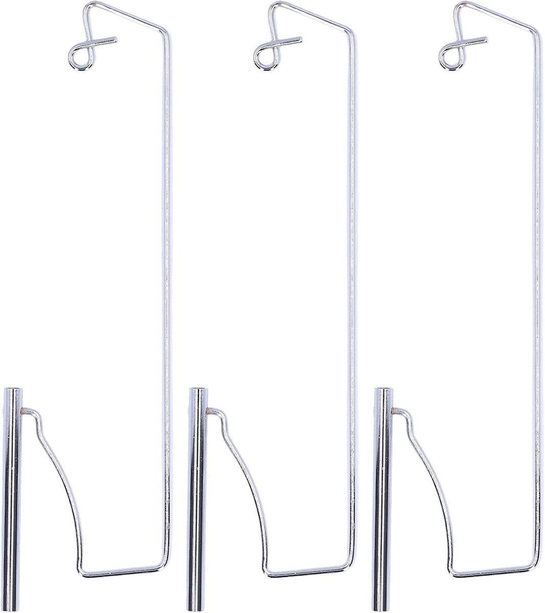 3 Stuks Vederlichte Draadstandaard Onafhankelijke Verpakking Roestvrijstalen Draagbare Naai-accessoires