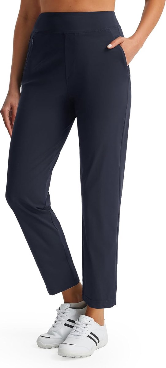Golfbroek Lichte Ademende Zomerbroek Korte Maat Joggingbroek Sportbroek Trainingsbroek Stretch Vrijetijdsbroek En Zakelijke Broek Met Zakken
