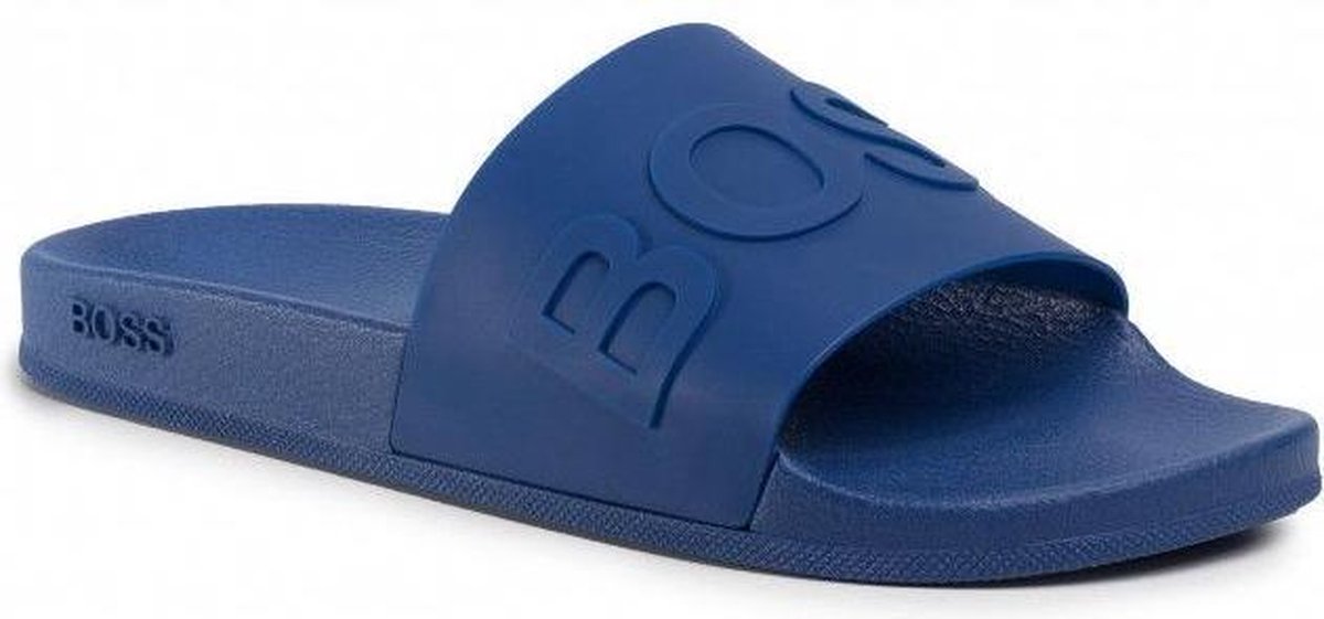 Hugo Boss heren slippers BOSS - blauw | bol