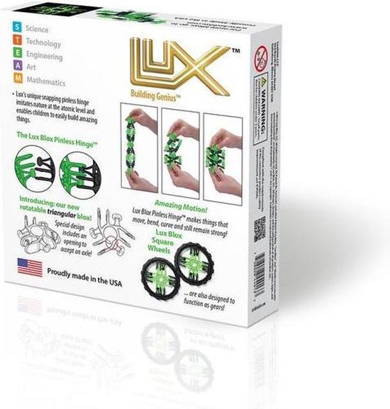 Lux Blox Starter Pack 21 80 pc Klik Bouwblokken Build & Play bol