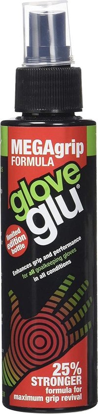 Spray Adhésif Gloveglu MEGAgrip Pour Gants De Gardien De But - Améliore La Prise, Efficace Humide/Sec