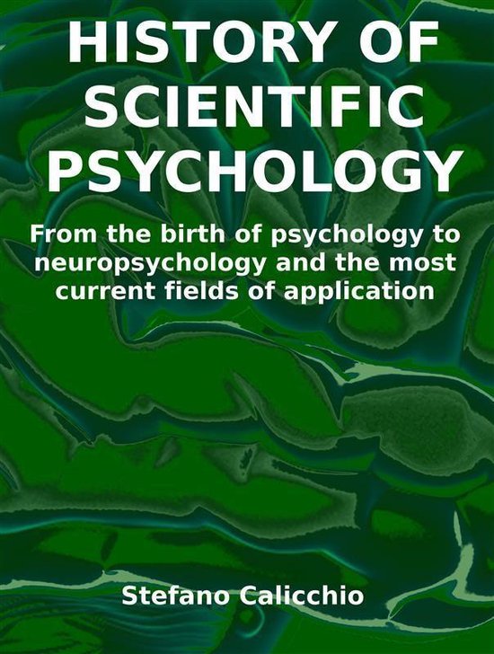 History of scientific psychology - cover
