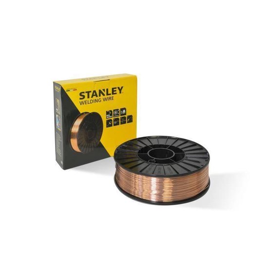 STANLEY 460616 Volledig stalen draadspoel voor MIG / MAG-gaslassen - � 0,6  mm 0,9 kg | bol.com