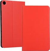 Universal Spring Texture TPU beschermhoes voor Huawei Honor Tab 5 8 inch / Mediapad M5 Lite 8 inch, met houder (rood)