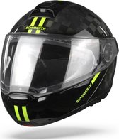 Schuberth C4 Pro Carbon Fusion Yellow Modular Helmet M
