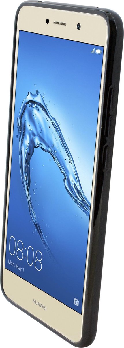 Mobiparts Classic TPU Case Huawei Y7 Zwart hoesje