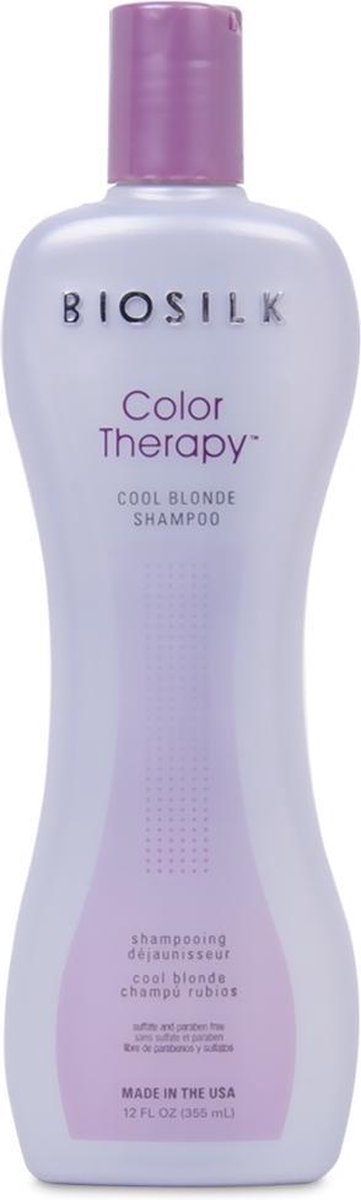 Biosilk Color Therapy Cool Blonde Vrouwen Shampoo 355 ml