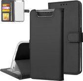 Zwart hoesje Samsung Galaxy A80 - Book Case - Pasjeshouder - Magneetsluiting (A805F)