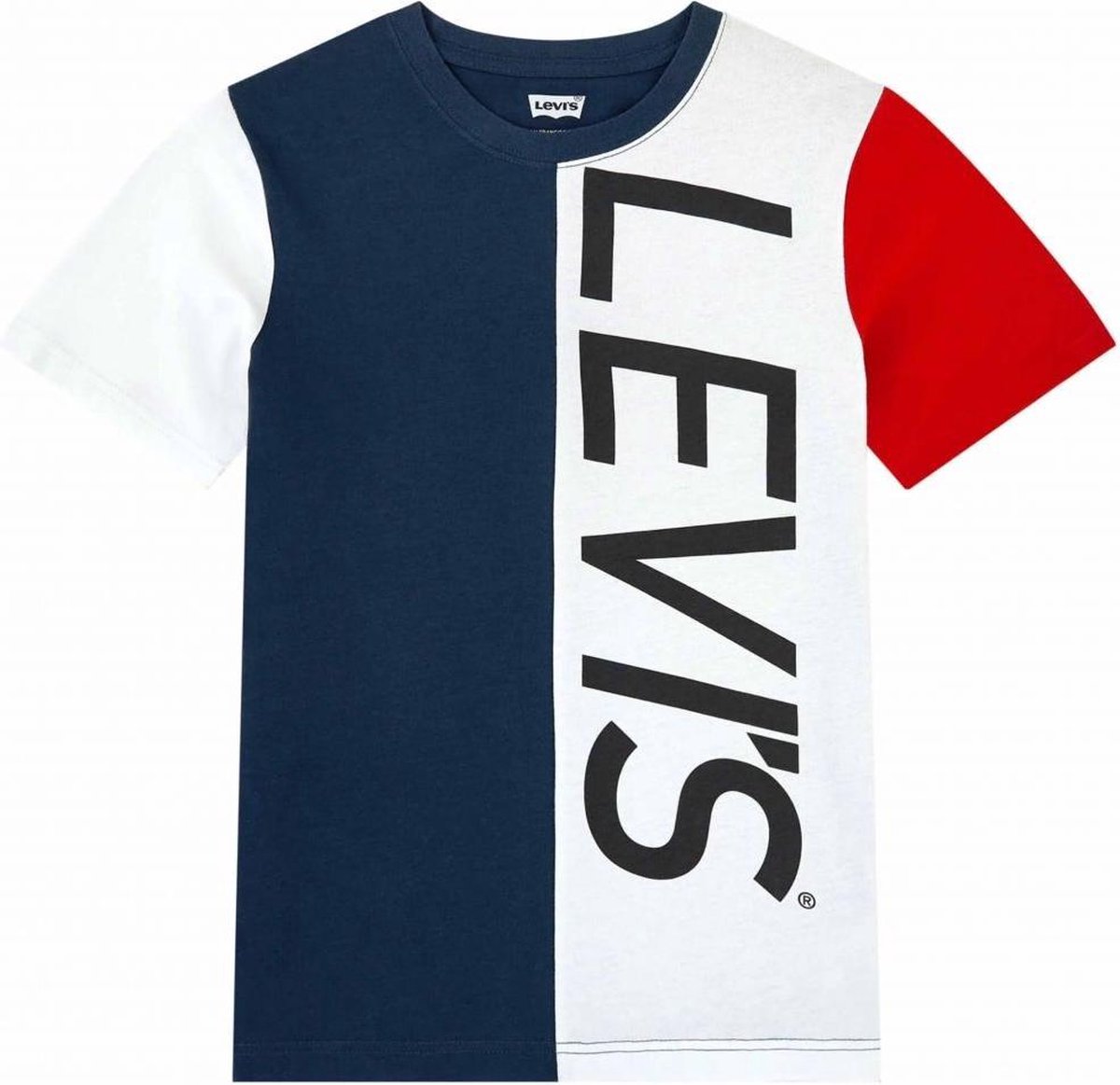 Levi's Jongens t-shirts & polos Levi's T-shirt blauw 164 | bol.com