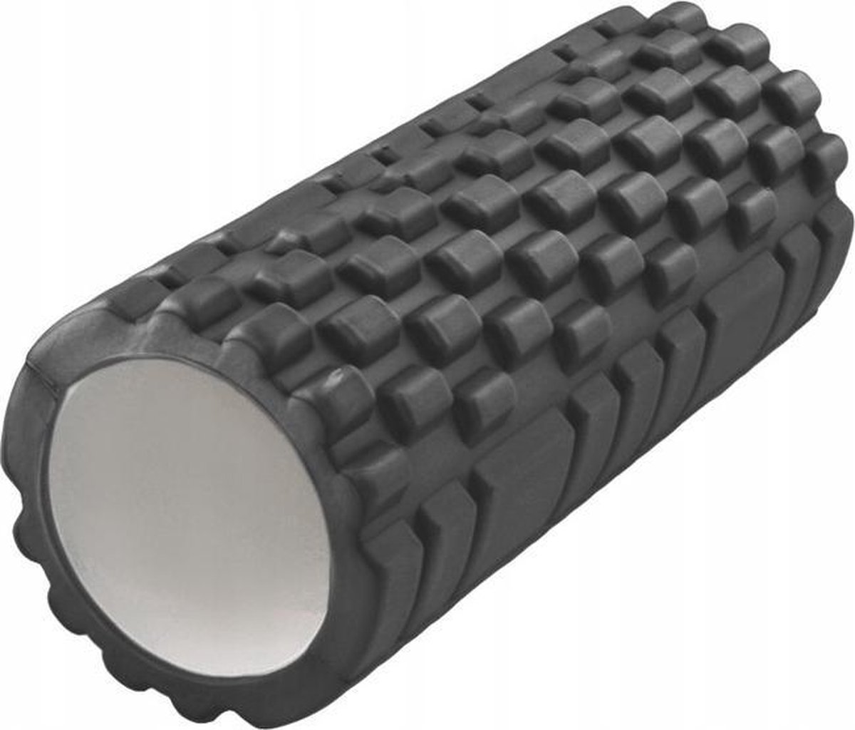 Fitness Foam Roller - Yoga Workout Roll - Pilates / Body Rug Triggerpoint Massage Rol The Grid Roller - 32CM Zwart thumbnail 3