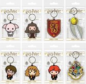 Harry Potter Sleutelhanger rubber - 1 verpakking - 7 cm