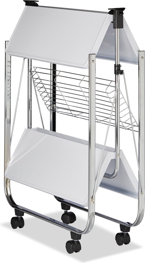 BPro SW 10 x 6-2 BASIC Serveerwagen, met 2-plateaus 1000 x 600 mm - Bert Muller
