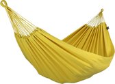 Hangmat Tweepersoons 'Organic' Yellow (Geel) | Bijpasende opbergtas | 180 KG | Handgemaakt in Brazilië | 1% For The Planet | Tropilex