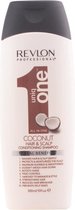 Revlon 300ml Uniq One Coconut Hair & Scalp Conditioning Shampoo