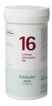 Lithium chloratum 16 D6 Schussler - 400 tabletten