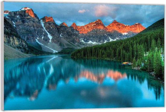 Acrylglas –Banff National Park - Canada -60x40 (Wanddecoratie op Acrylglas)
