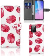 Hoesje ontwerpen Geschikt voor Samsung S10 Lite GSM Hoesje Pink Macarons