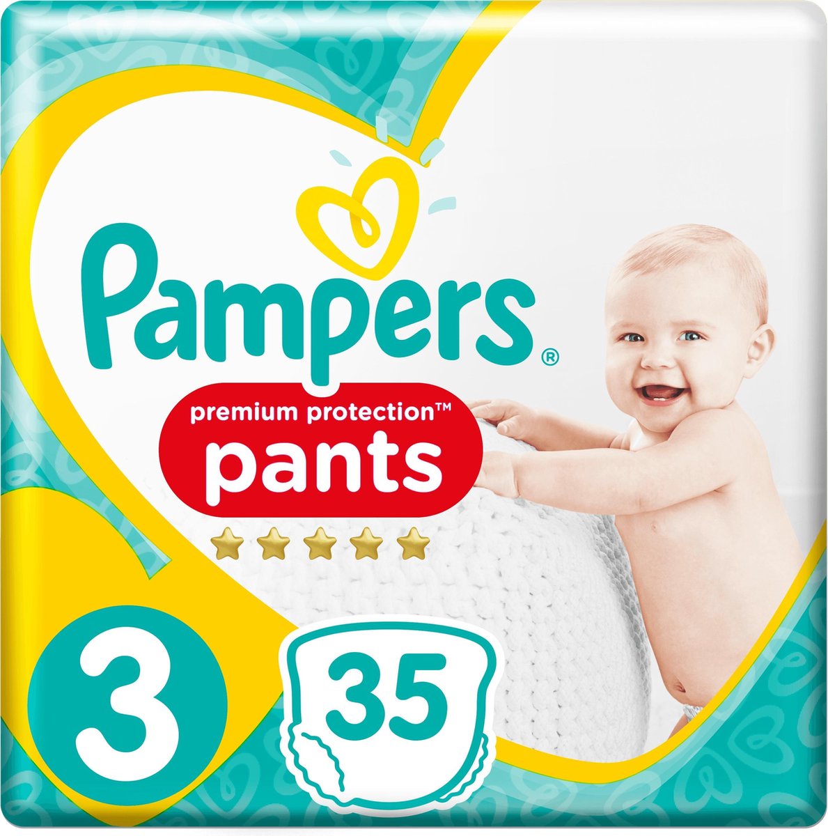 Goedkoopste Pampers - Premium Protection Pants - Maat 3 - 70 stuks - 6/10KG