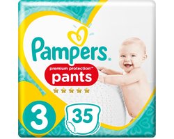 Pampers - Premium Protection Pants - Maat 3 - 70 stuks - 6/10KG