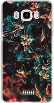 Samsung Galaxy J5 (2016) Hoesje Transparant TPU Case - Ornament #ffffff