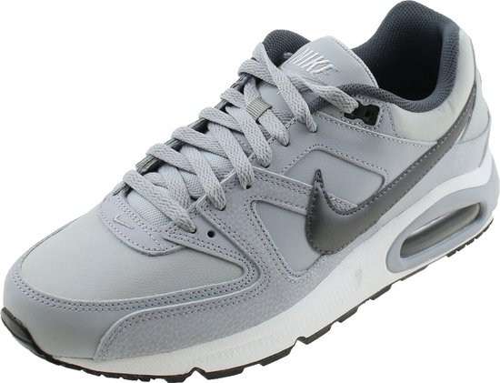 bol.com | Nike Air Max Command Leather Heren Sneakers - Wolf Grey/Black - Maat 43