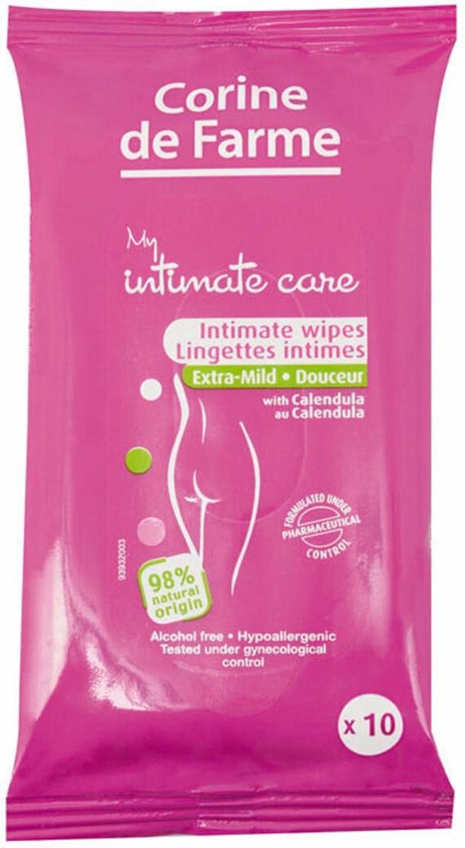 Goedkoopste Corine de Farme Suave Intimate Wipes 10 Units
