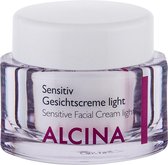 Alcina - ( Sensitiv e Facial Cream Light ) Face ( Sensitiv e Facial Cream Light ) 50 ml - 50ml