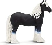 Safari Boerderij Gypsy Vanner-paard Junior 11,5 Cm Zwart/wit