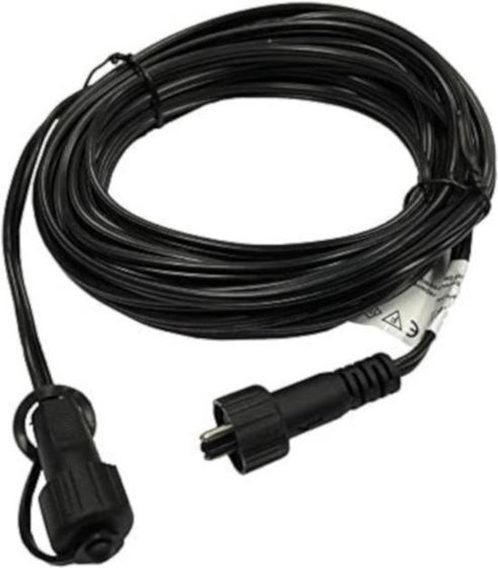 Garden Lights: Verlengkabel 2 Meter - Zwart