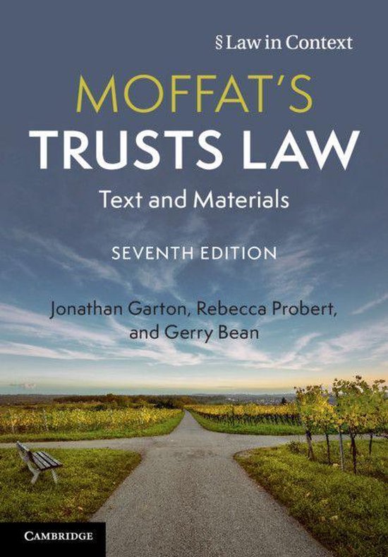 Law in Context - Moffat's Trusts Law - cover
