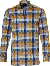 Jac Hensen Overhemd - Modern Fit - Oker - 4XL Grote Maten