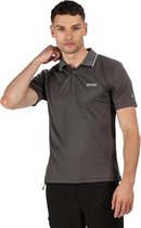 Regatta Poloshirt Maverick V Active Heren Polyester Donkergrijs Maat 5xl