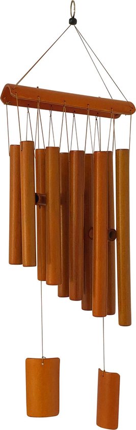 jeu écarlate | Carillon éolien "Paradise" avec 10 tubes sonores en bambou  carillon 60... | bol.com