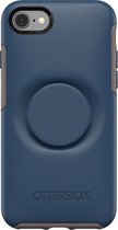 Otter + Pop Symmetry Case voor Apple iPhone SE (2nd gen)/8/7 - Blauw