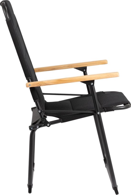 Redwood Bronte Bamboo 3D XL Stoel - Camping klapstoel opvouwbaar - Black van Redwood — afbeelding 4