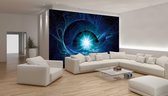 Fotobehang - Vlies Behang - Cosmos - Universum - Ruimte - Sterren - Space - Heelal - 416 x 254 cm