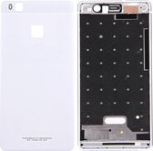 Huawei P9 Lite batterij Achterklep + voorkant Behuizing LCD-frame Bezelplaat (wit)